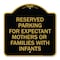 Signmission Reserved Parking for Expectant Mothers or Families with Infants, A-DES-BG-1818-23106 A-DES-BG-1818-23106 - alternate 1